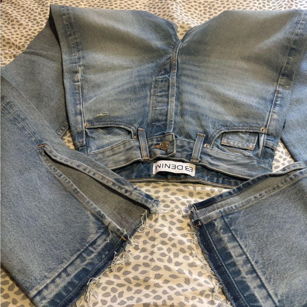 B Denim Women's Blue Jeans Overalls